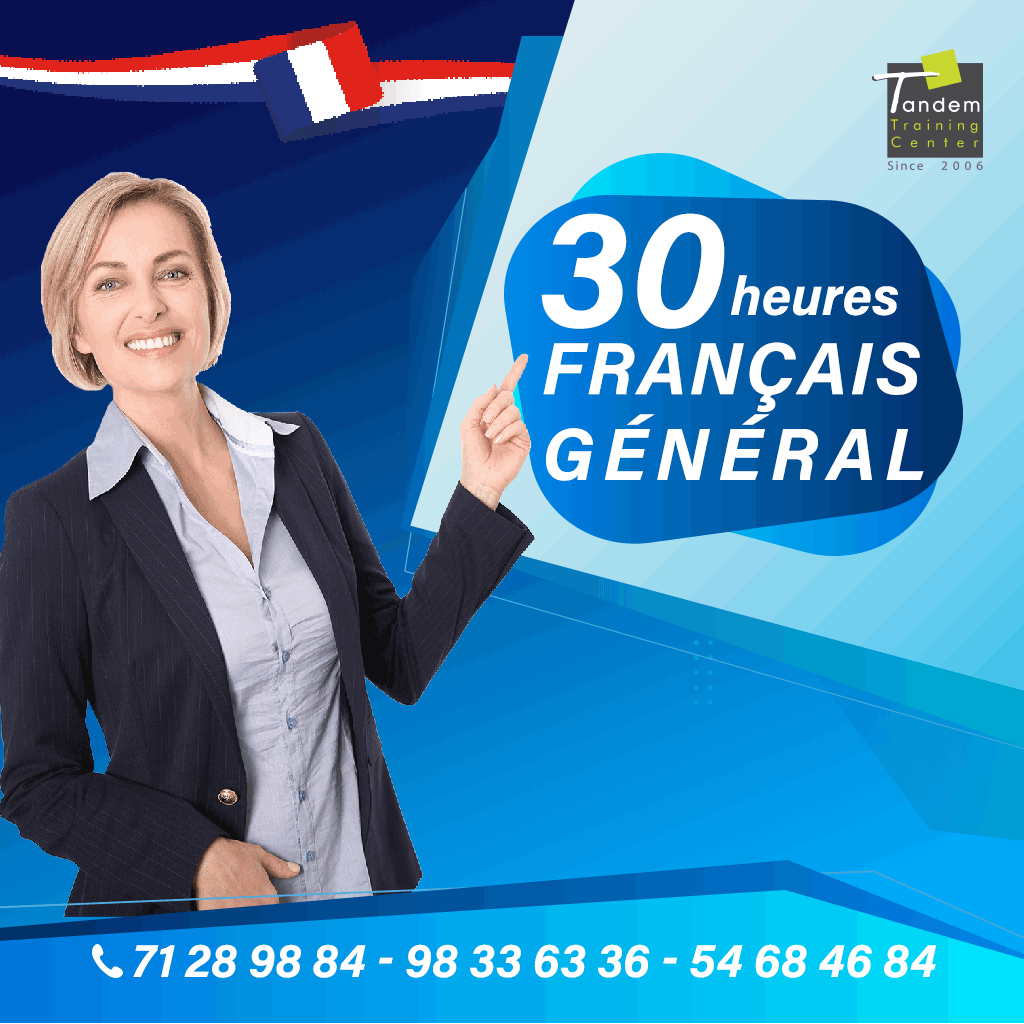 affiche TANDEM Français général extensif
