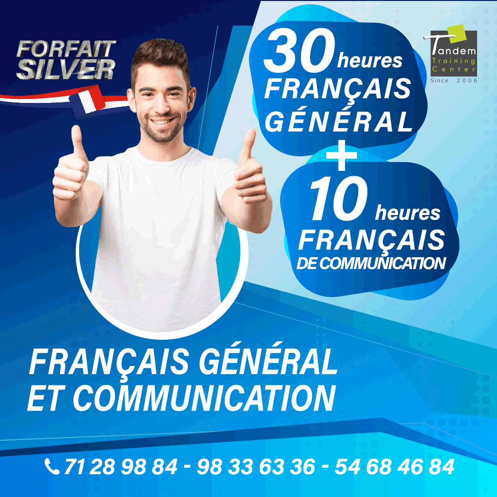 affiche TANDEM Français général extensif