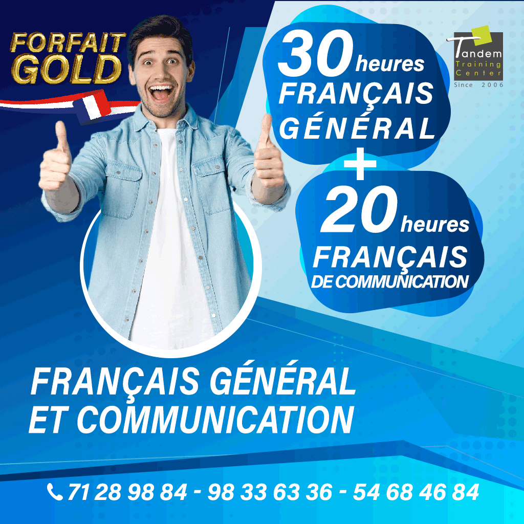 affiche TANDEM Français général extensif
