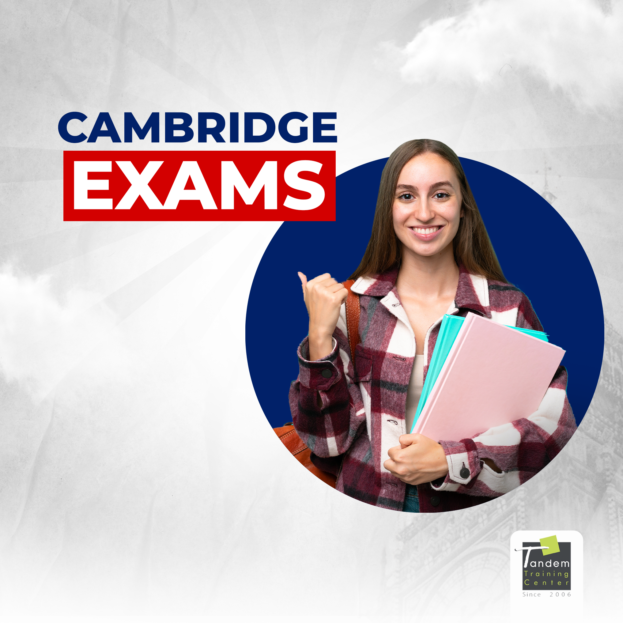 affiche TANDEM Cambridge Exams