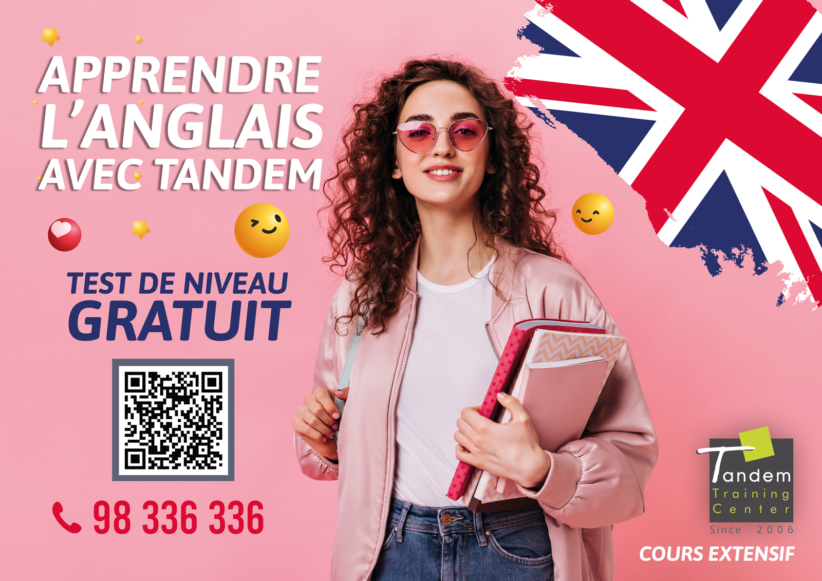 affiche TANDEM Anglais Général Extensif