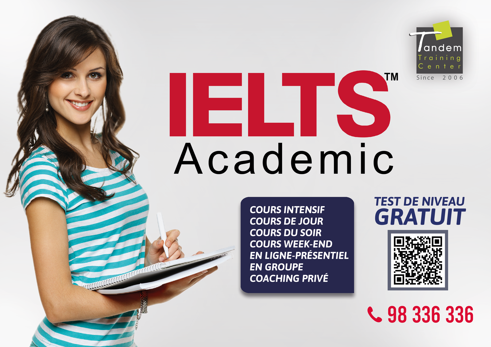 affiche TANDEM Cambridge exams (Préparation) IELTS Académique