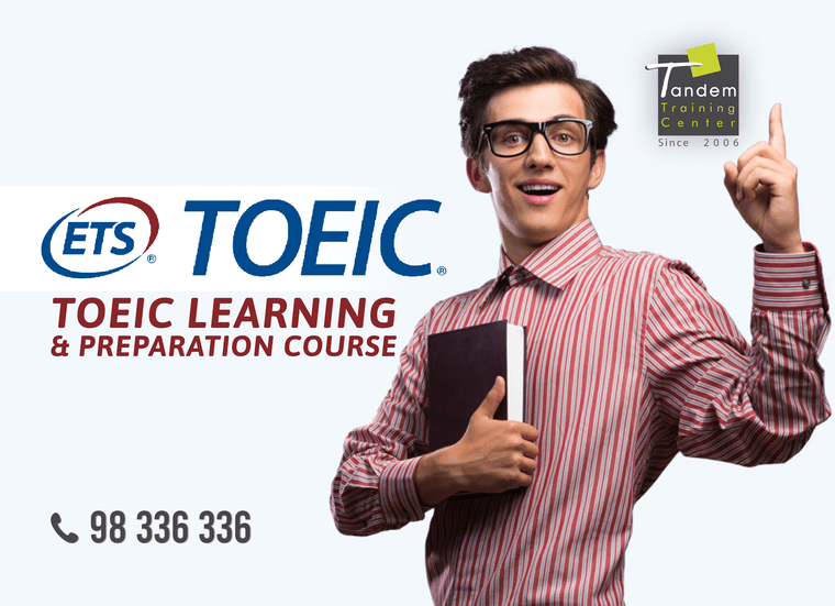 affiche TANDEM TOEFL / TOEIC