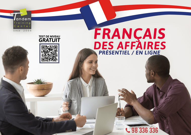 affiche TANDEM Français des affaires