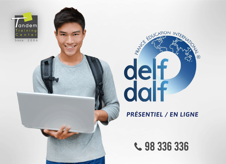 affiche TANDEM DELF / DALF