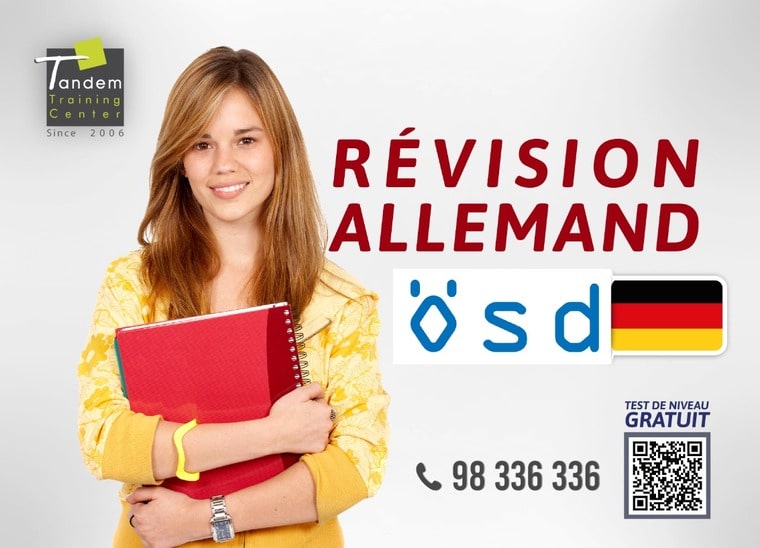 affiche TANDEM Révision Allemand (OSD/TELK)