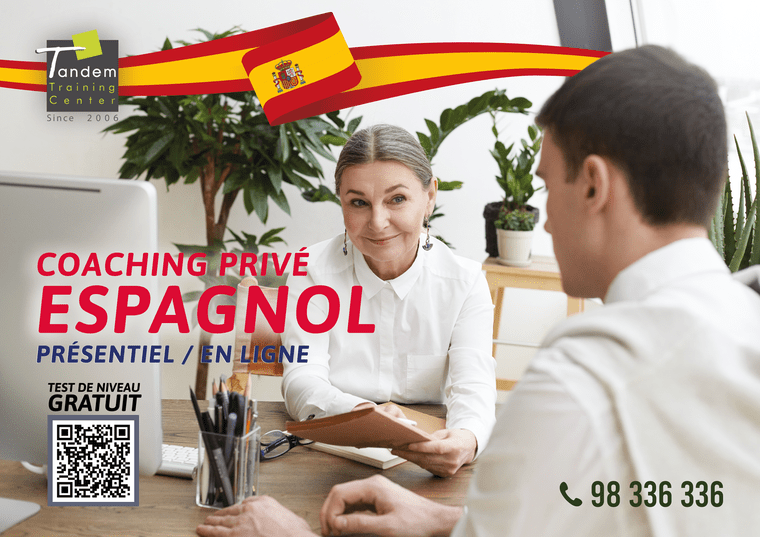 affiche TANDEM Coaching Privé Espagnol