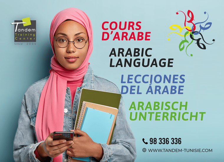 affiche TANDEM Arabe pour les étrangers