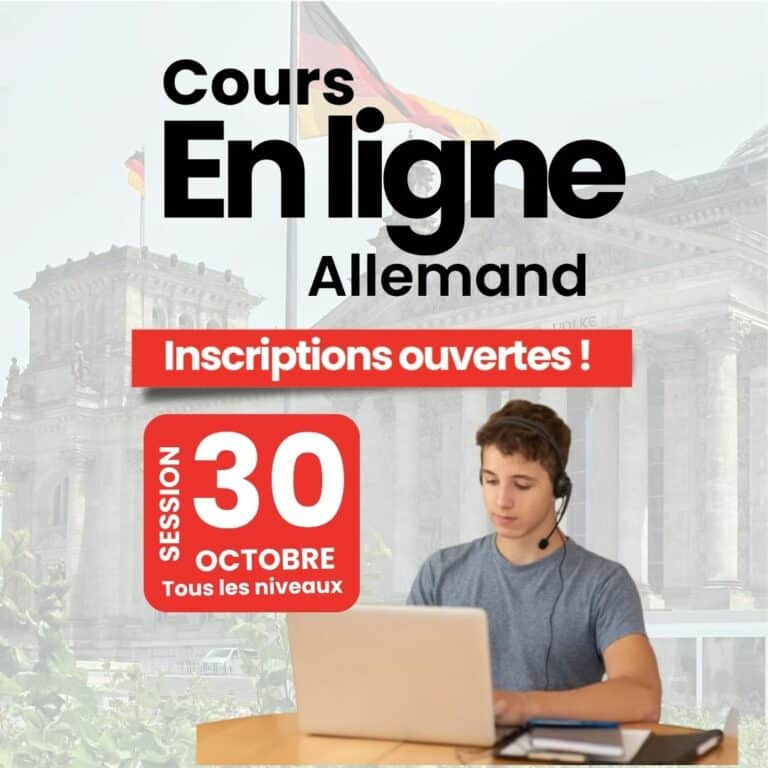 Cours allemand en ligne